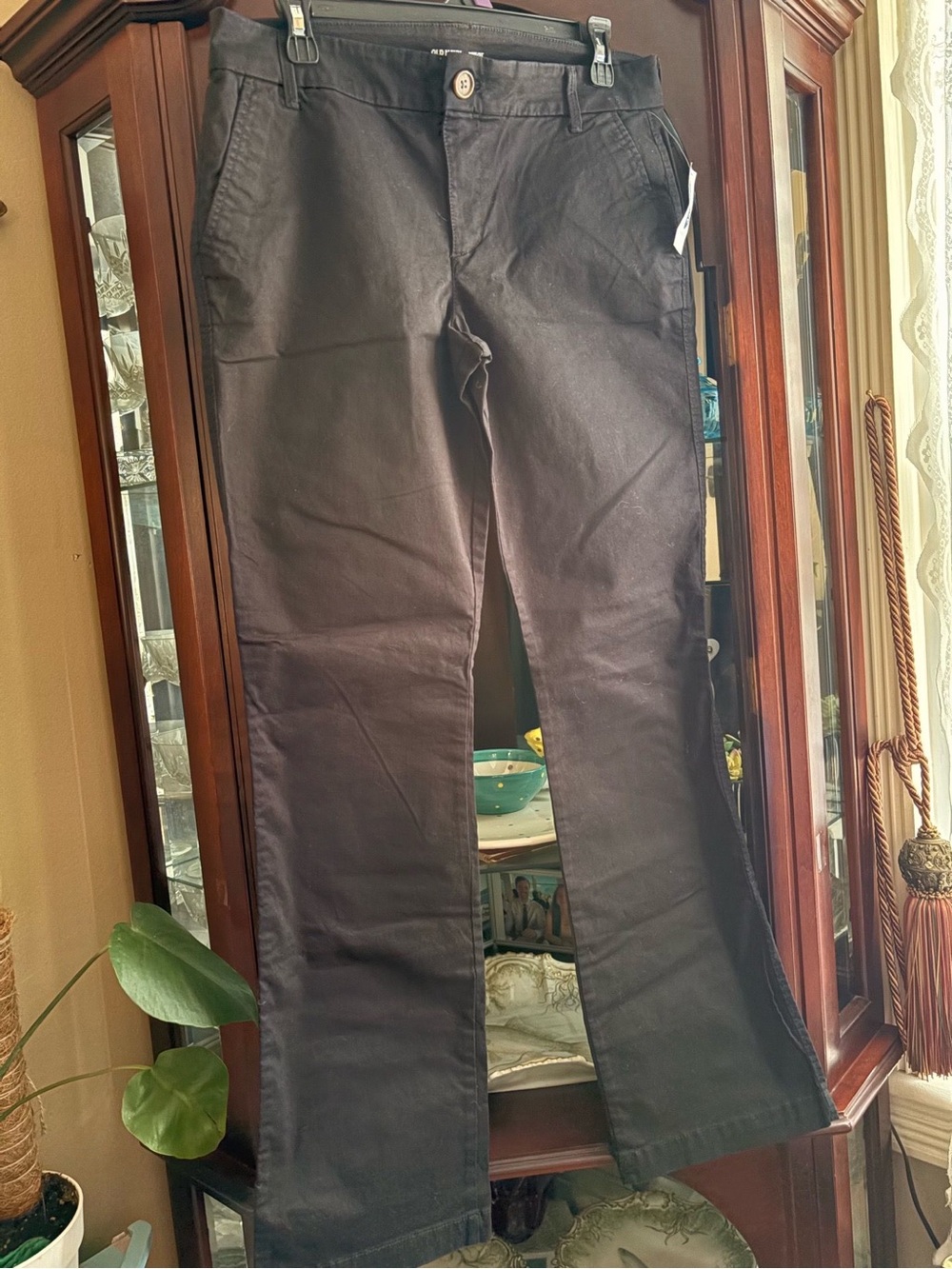 Old Navy Black Boot-Cut Pants